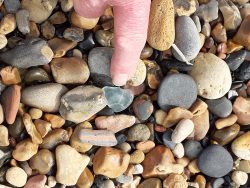 Pebble beach at crimdon dene hartlepool