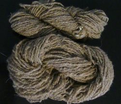 Washed jack rabbit wool skein