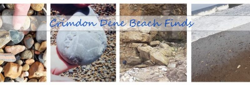 Pebble beach at Crimdon Dene