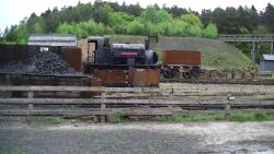 train at Beamish Museum