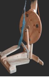 homemade spinning wheel