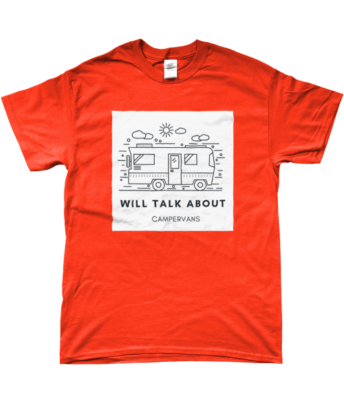 campervan slogan unisex t-shirt