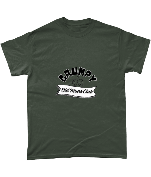 Grumpy old man t shirt with slogan