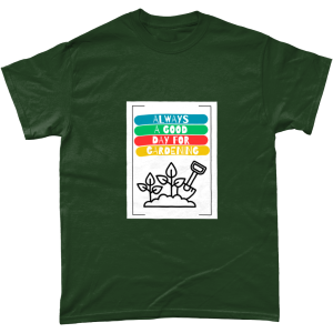 Gardeners slogan cotton t-shirt