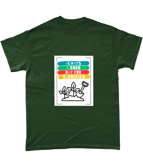 Gardeners slogan cotton t-shirt