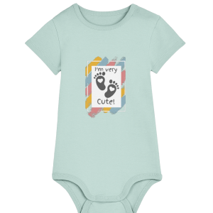 Baby body suit with cute slogan all sizes