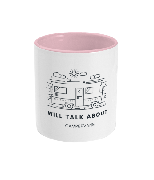 two toned campervan mug is a perfect gift