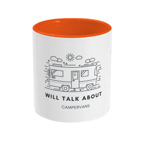 two toned campervan mug is a perfect gift