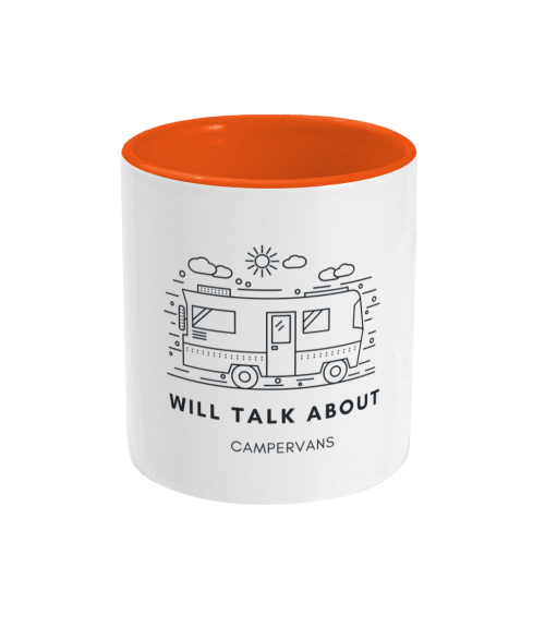 two toned campervan mug is a perfect gift