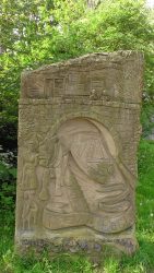 Carving at the Pontcysyllte Aqueducts