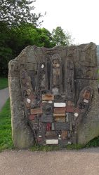 Carving at the Pontcysyllte Aqueducts