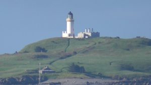 ross island at the exit of the channel