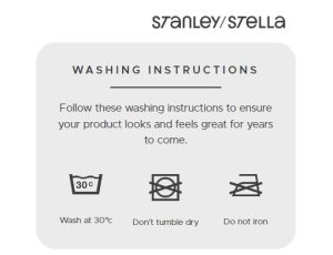 stella v neck washing instructions