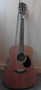 Acoustic Dreadnaught guitar